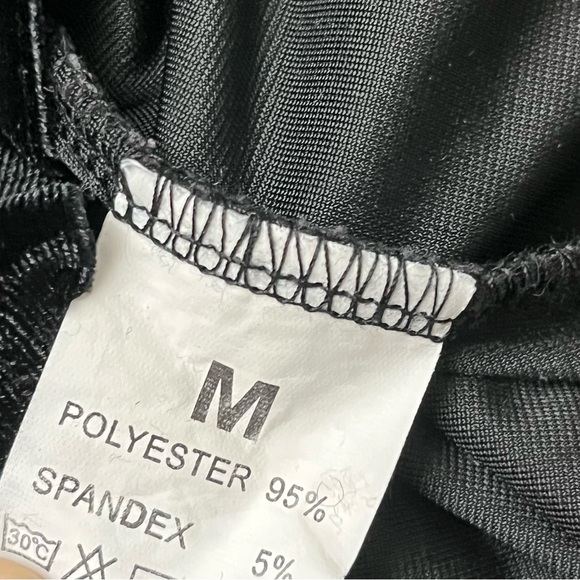 Urban Outfitters Diana Velvet HOCO Sweetheart Mini Dress Black Goth M Witch - Picture 9 of 11